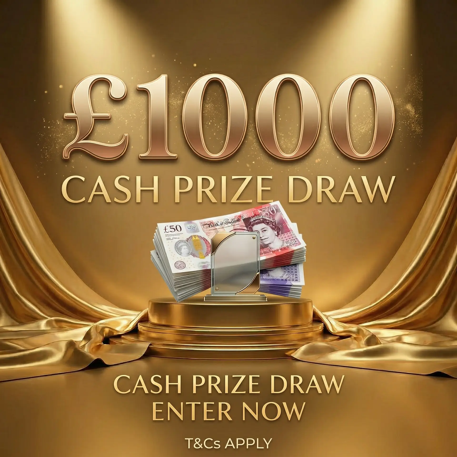 £1000 Cash Draw